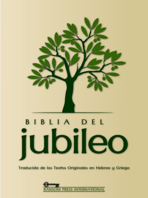 Cover of Biblia del Jubileo (JUS) Las Sagradas Escrituras Version Antigua